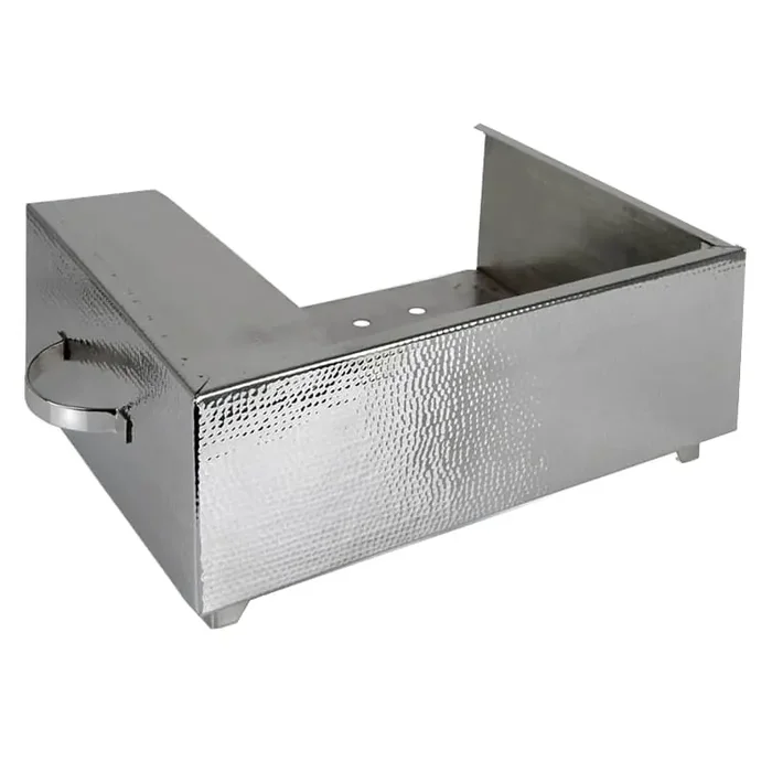 Eastern Tabletop 3264H Hammered Stainless Steel Butane Stove Cover-Up