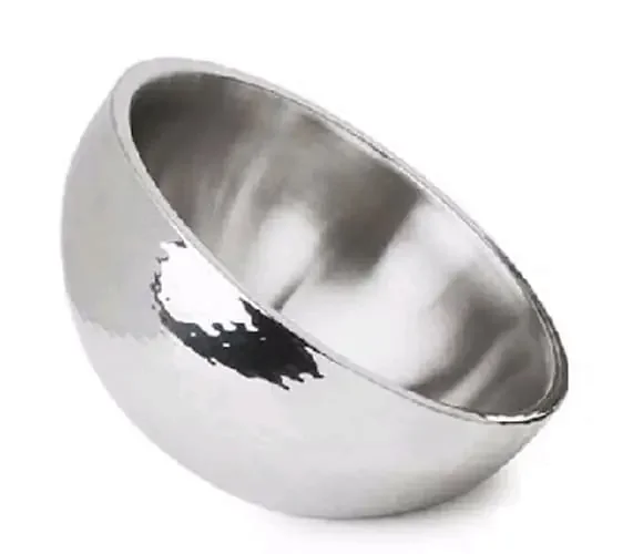 Eastern Tabletop 7212 Hammered 160 Ounce Dual Angle Insulated Bowl