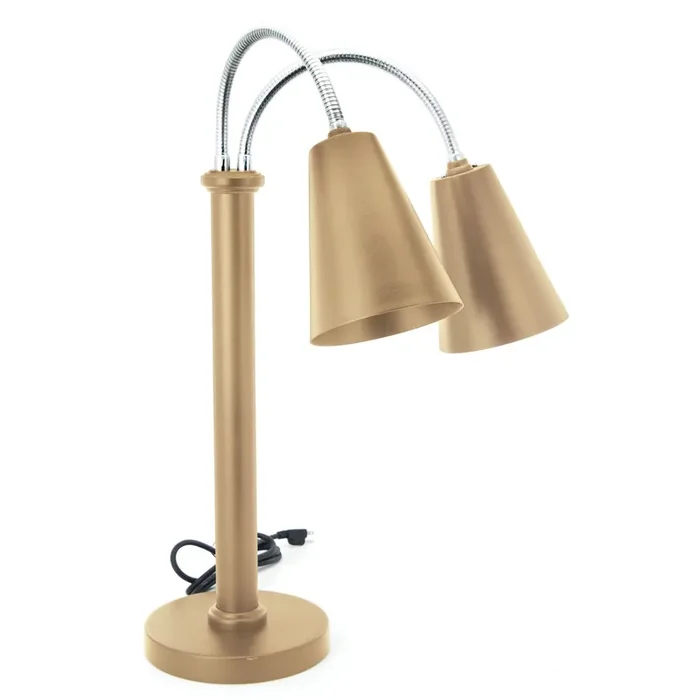 Eastern Tabletop 9642RZ S/S Double Warmer Lamp w/ Round Base