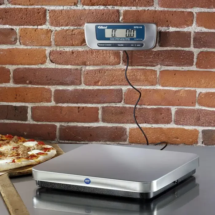 Edlund EPZ-10F 10 Pound Digital Pizza Scale with Front Tare