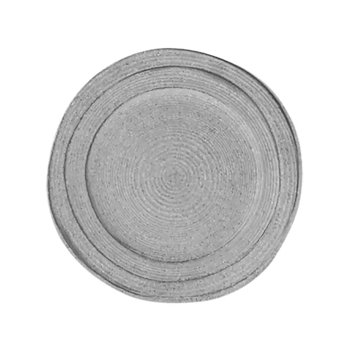 EGS D750ST-GSD Della Terra Granite Stone 7.5″ Plate – 6 / CS