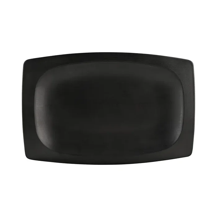 EGS ECO1258-B Greenovations Black 12.5 x 8.2 Platter – 6 / CS