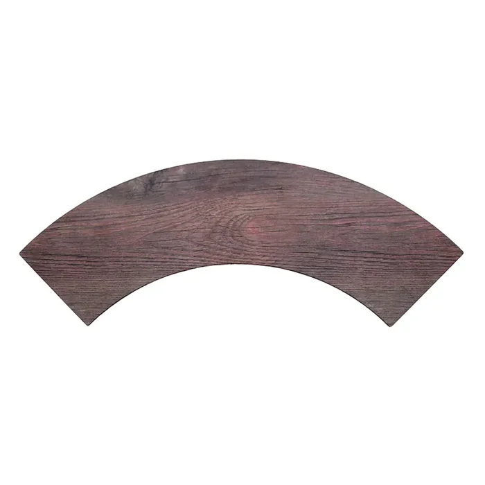 EGS M521QR-WN Fo Bwa Walnut 21″ x 5″ x 5/8″ 1/4 Circle Riser