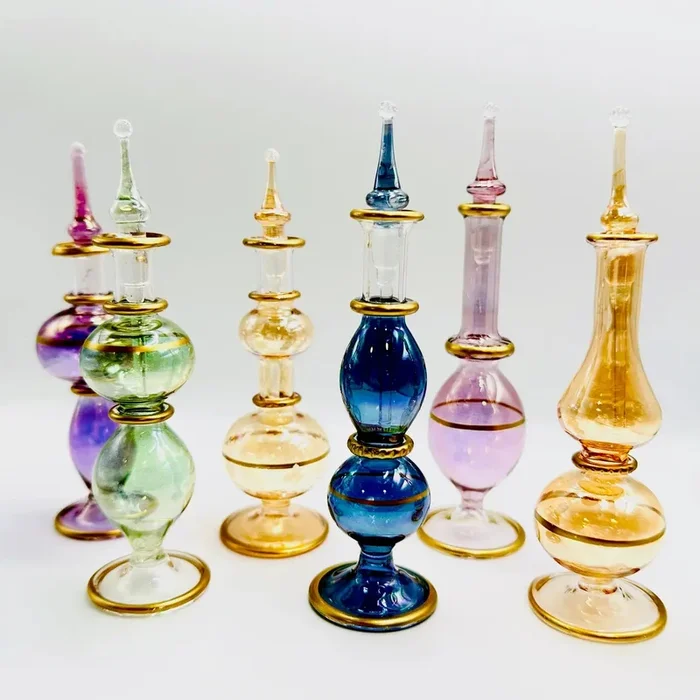 Egyptian Glass Perfume Bottle