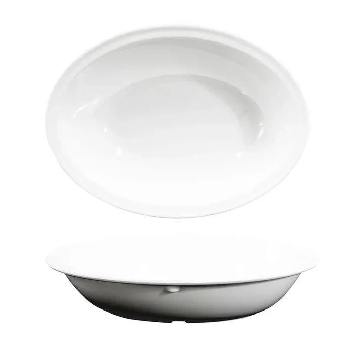 Elite Global Solutions B107OV-W Simplicity White 32 Oz. Bowl – 12 / CS