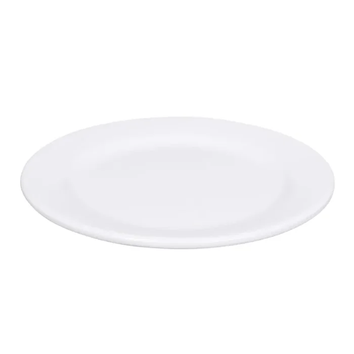 Elite Global Solutions D9PL-W Merced 9″ White Plate – 6 / CS