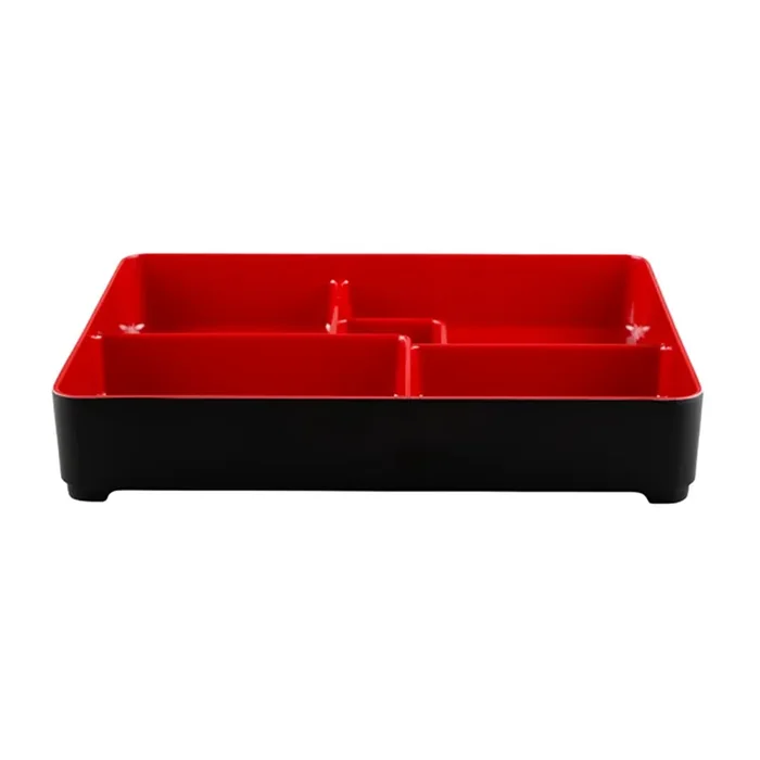 Elite Global Solutions JW11852T-BR Karma 10-3/4 x 8-3/8″ Bento Box