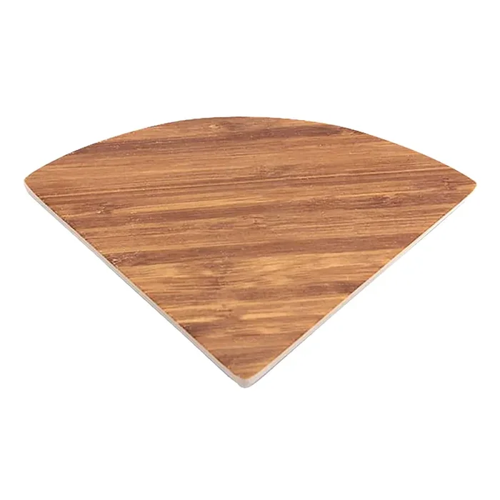Elite Global Solutions M57QR-BB Fo Bwa Bamboo 7″ x 5″ 1/4 Circle Riser