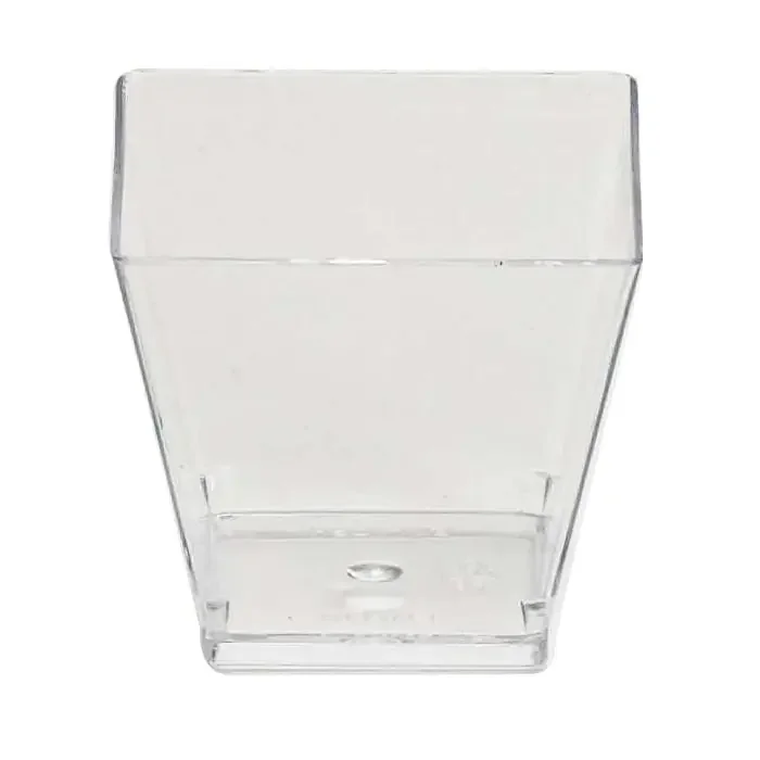 EMI Yoshi® EMI-604-CL Plastic 2 Oz. Notion Cube Dish – 200 / CS