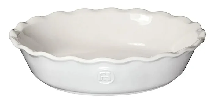 Emile Henry 9″ Pie Dish – White