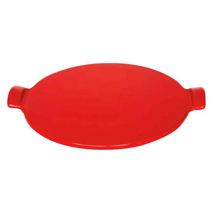 Emile Henry Smooth Pizza Stone Red