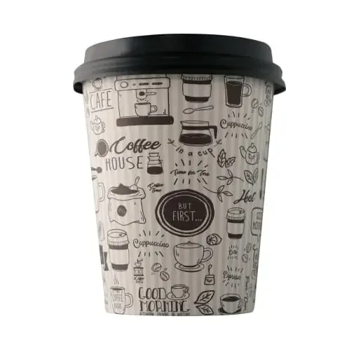 Empress EHC16-P Paper Hot Cup 16oz Stock Good Day Print