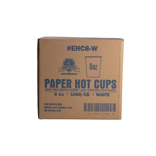 Empress EHC8-W Paper Hot Cup 8oz White