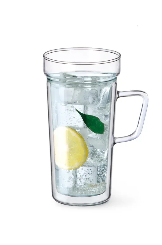 Ensemble de 2 grandes tasses double paroi 400ml