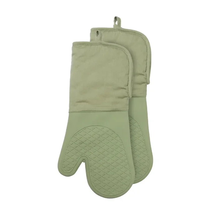 Ensemble de 2 mitaines de four en silicone Sauges