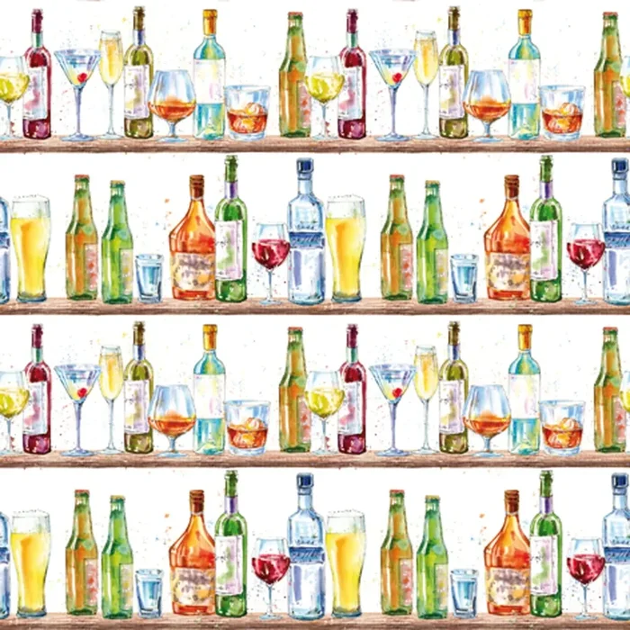 Ensemble de 20 serviettes de table Étagère à Vins