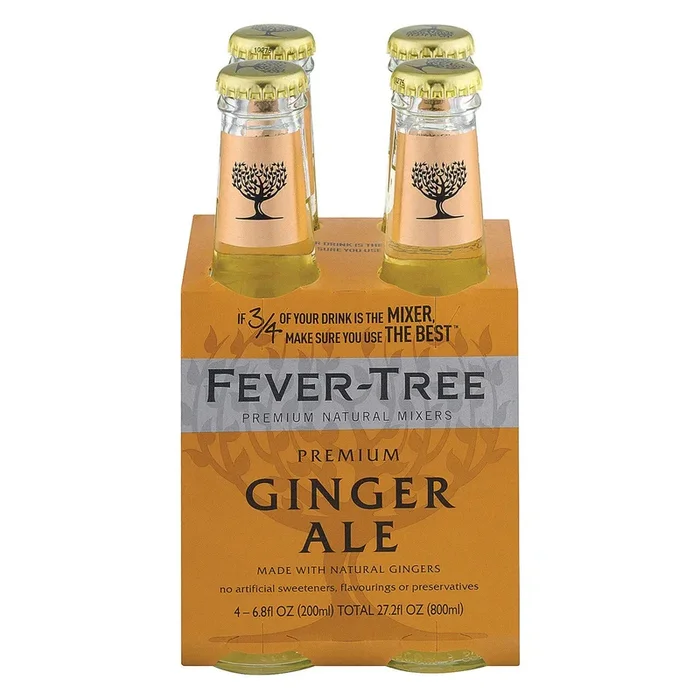 Ensemble de 4 bouteilles de soda au gingembre – Fever-Tree