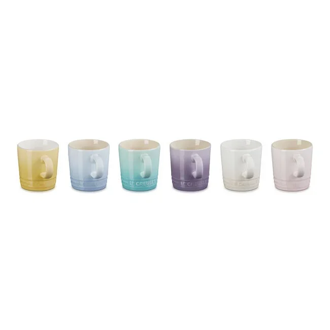 Ensemble de 6 tasses à espresso collection Sorbet – Le Creuset