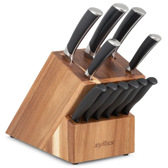 Ensemble de couteaux et bloc 12 pièces – Zyliss