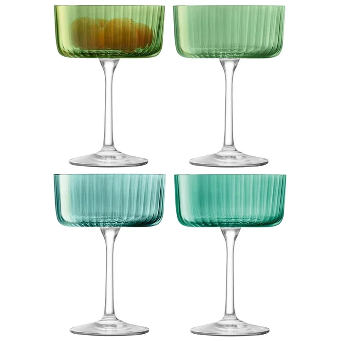 Ensemble de verres à cocktail/champagne Jade 230 ml