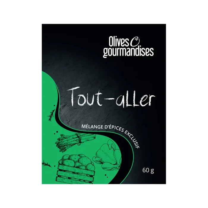 Épices tout-aller 60g – Olives & Gourmandises