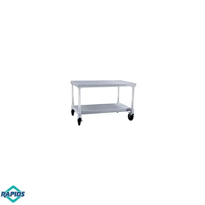 Equip Stand, Alum, 24×60 W/ Casters