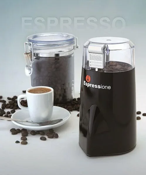 Espressione Rapid Touch Coffee Grinder – Black