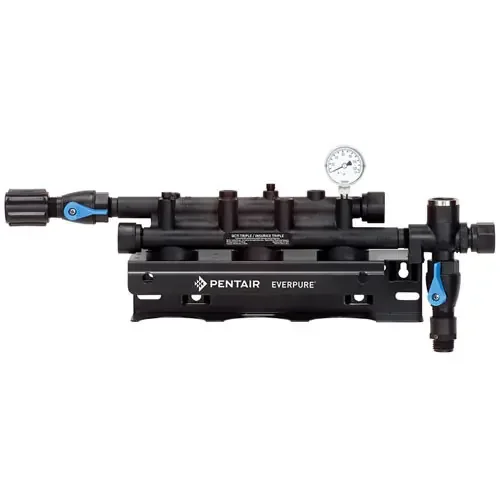 Everpure EVEEV927223 (or Equivalent) Head, Water Filter – Triple (76-1179)