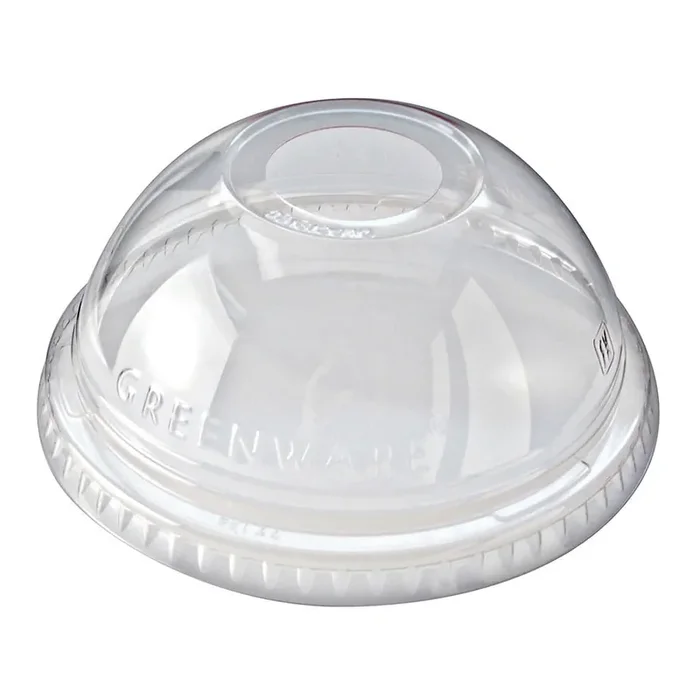 Fabri-Kal 9509120 Greenware Clear Dome Lid f/ 12/20 Oz Cup – 1000 / CS