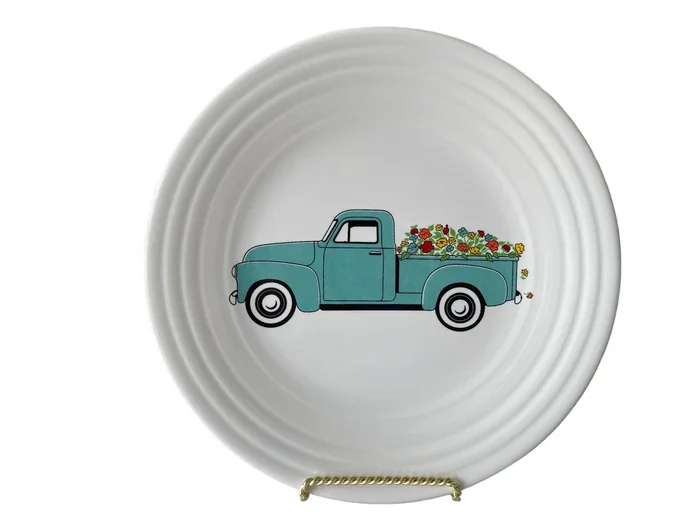 Fiesta Belk Exclusive Spring Truck Luncheon Turquoise