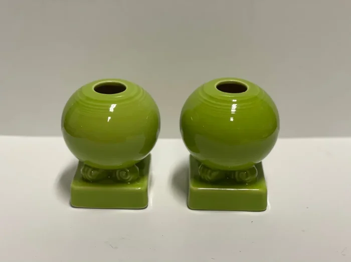 Fiesta Chartreuse Bulb Candle Holder Set