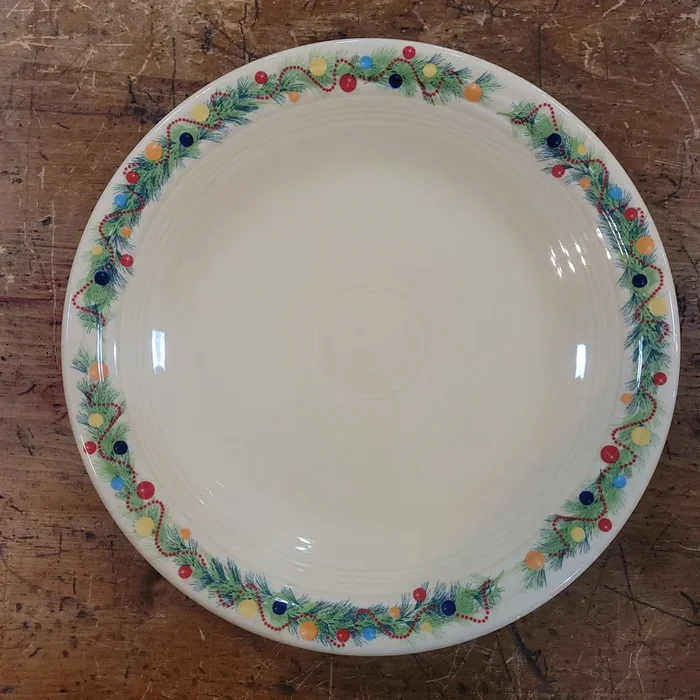 Fiesta Christmas Dinner Plate