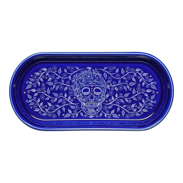 Fiesta® Bread Tray – Skull and Vine Twilight