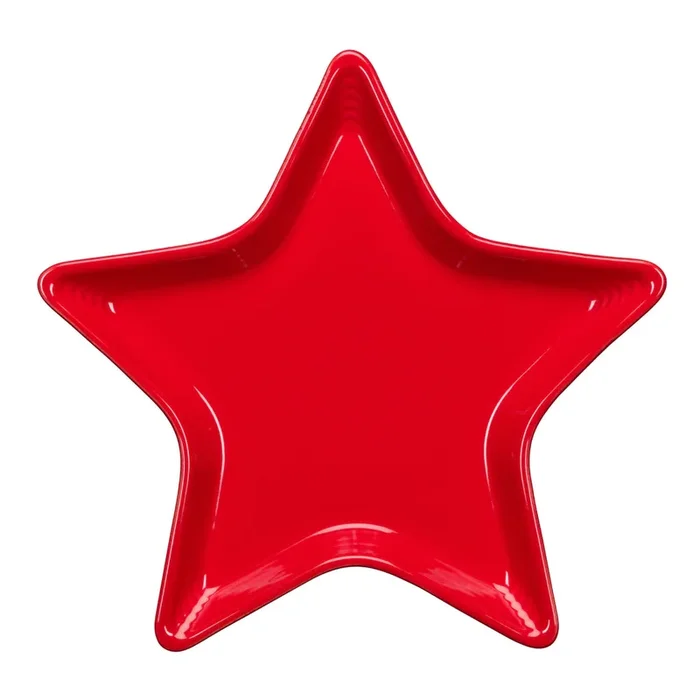 Fiesta Scarlet Star Plate New