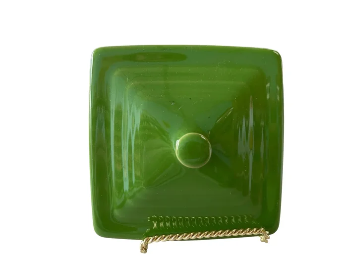 Fiesta Shamrock Covered Square ( Belk Box ) Replacement Lid