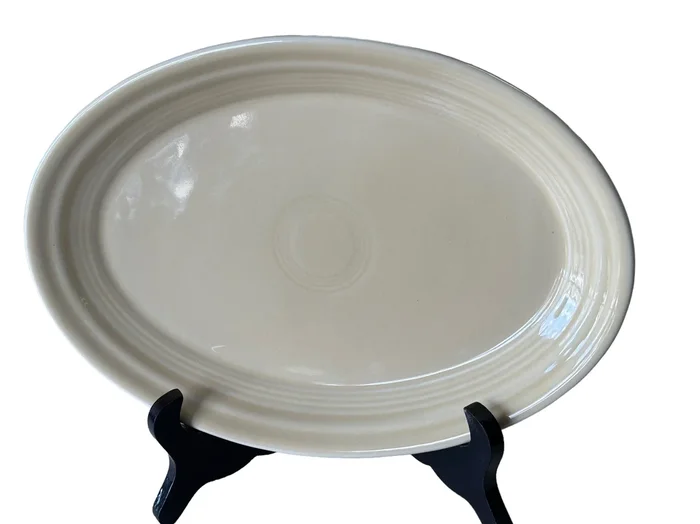 Fiesta Small Oval Platter – Ivory