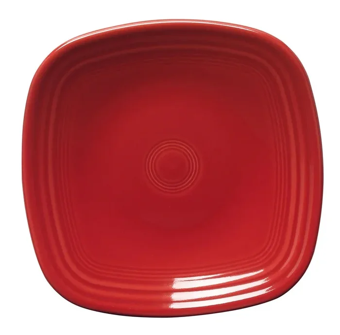 Fiesta Square Salad plate 7.5 Scarlet