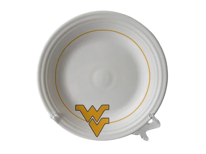 Fiesta WVU Mountaineer Dinner Plate SAMPLE