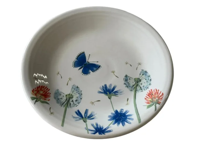 Fiestaware Breezy Floral Salad Plate 7 1/4 “