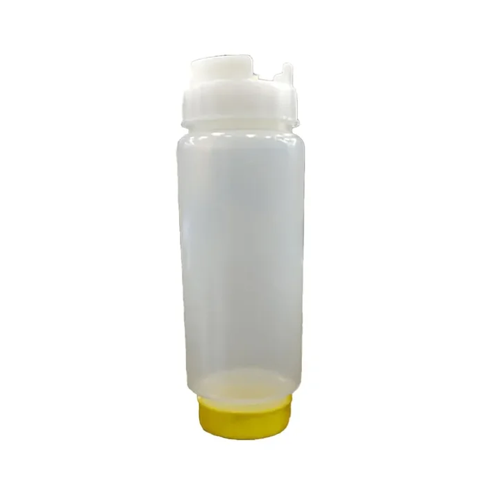 FIFO CB12LC120-ON 12 Oz. Squeeze Bottle with Medium Dispensing Cap