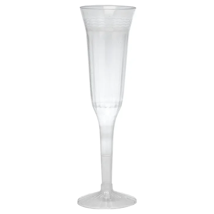 Fineline Setting 2105 Clear 2 Piece 5 Oz. Champagne Flute – 120 / CS
