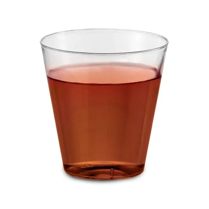 Fineline Setting 401-CL Clear 1 Oz. Plastic Shot Glass – 2500 / CS