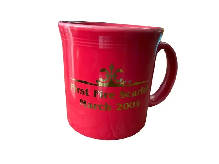 First Fire Scarlet Java Mug “March 2004”