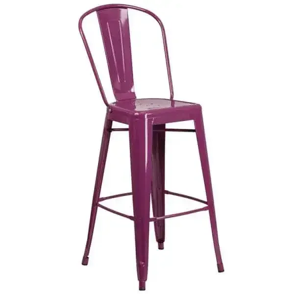 Flash Furniture ET-3534-30-PUR-GG Bar Stool