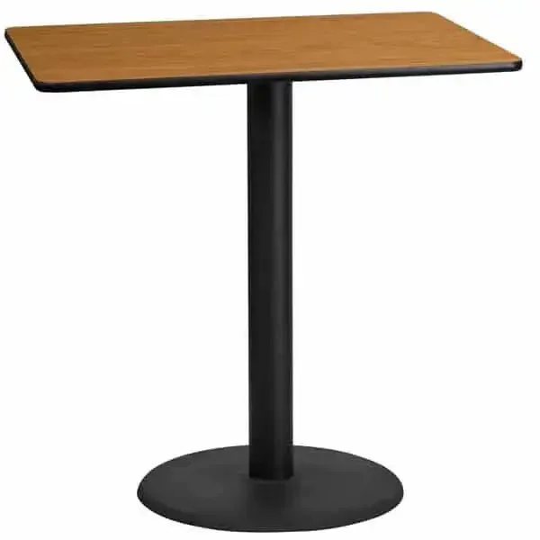 Flash Furniture XU-NATTB-2442-TR24B-GG Table