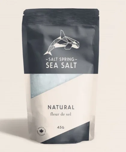 Fleur de sel Naturelle 45g – Salt Spring