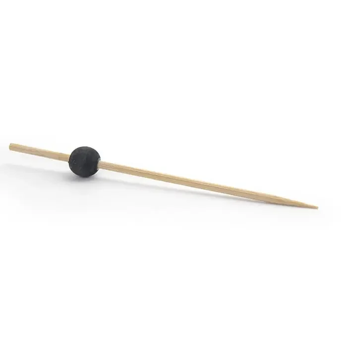 FOH AST014BKB82 Black 4.5″ Ball Picks – 100 / BG