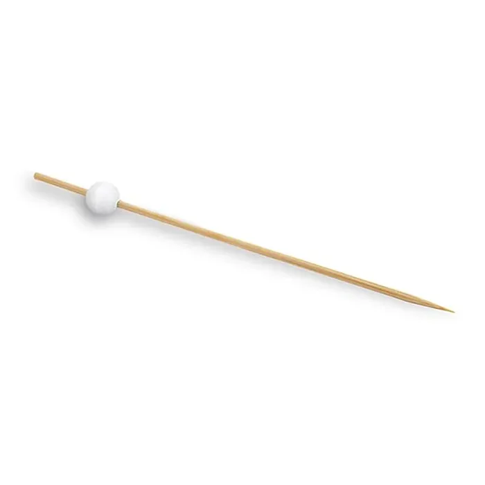 FOH AST014WHB83 Bamboo 4.5″ Disposable Ball Pick – 1200 / CS