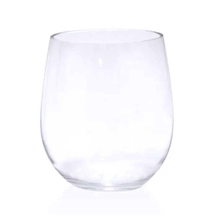 FOH AWI004CLT23 Drinkwise Resin Stemless 15 Oz. Wine Glass – 12 / CS