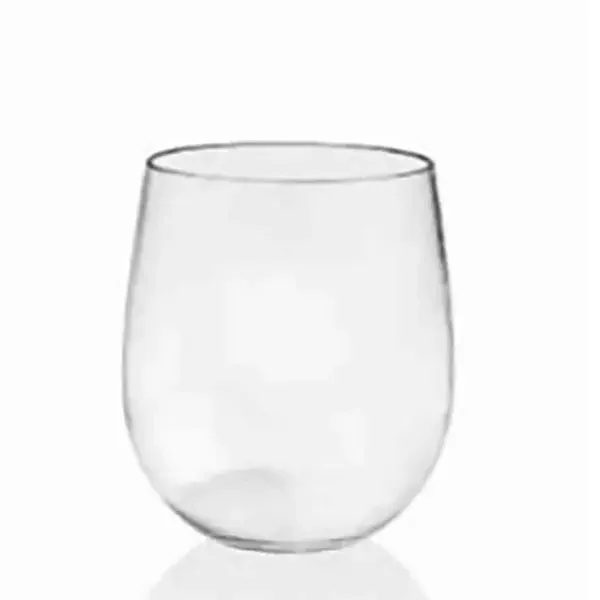 FOH AWI005CLT23 Drinkwise 12 Ounce Plastic Wine Glass – 12 / CS